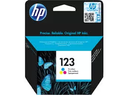 ראש דיו HP 123 צבעוני