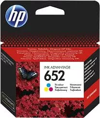 ראש דיו HP 652 צבעוני