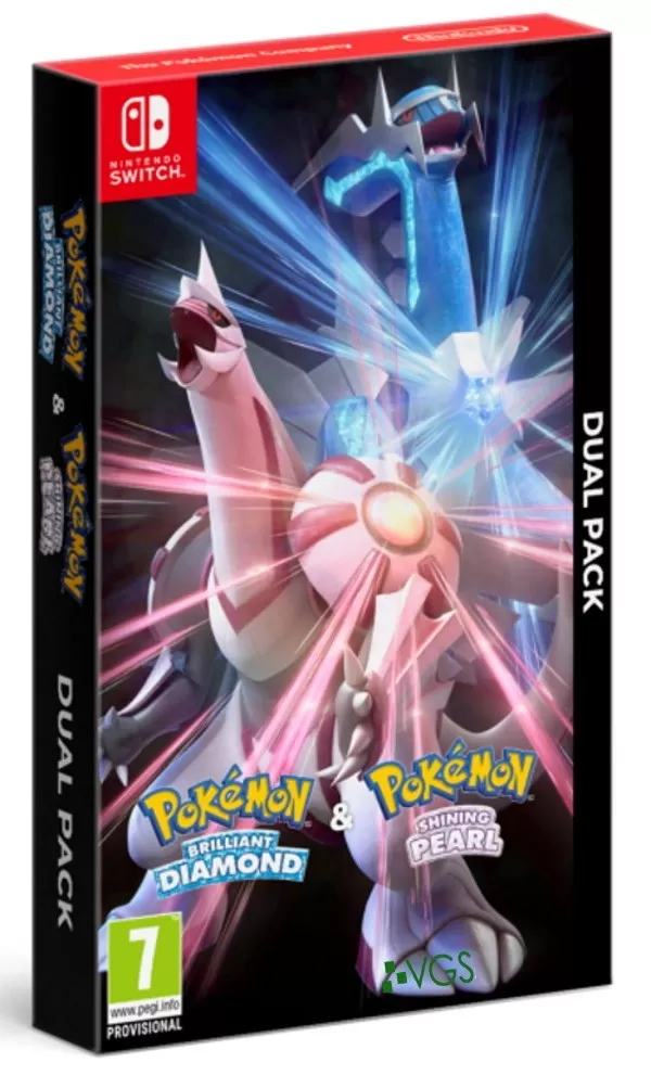 Pokémon Brilliant Diamond ו-Pokémon Shining Pearl – מהדורה כפולה Nintendo
