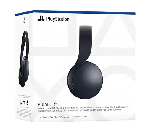 אוזניות אלחוטיות PS5 Pulse 3D Wireless Headset Midnight Black שחור תמונה 5