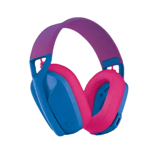 אוזניות אלחוטיות צבע כחול דגם Logitech G435 Wireless