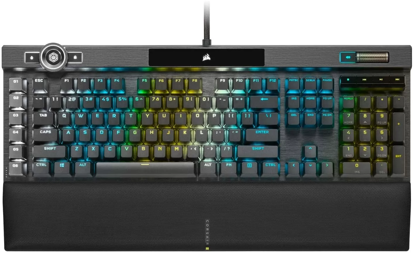 מקלדת גיימינג מכנית Corsair K100 OPX Switch