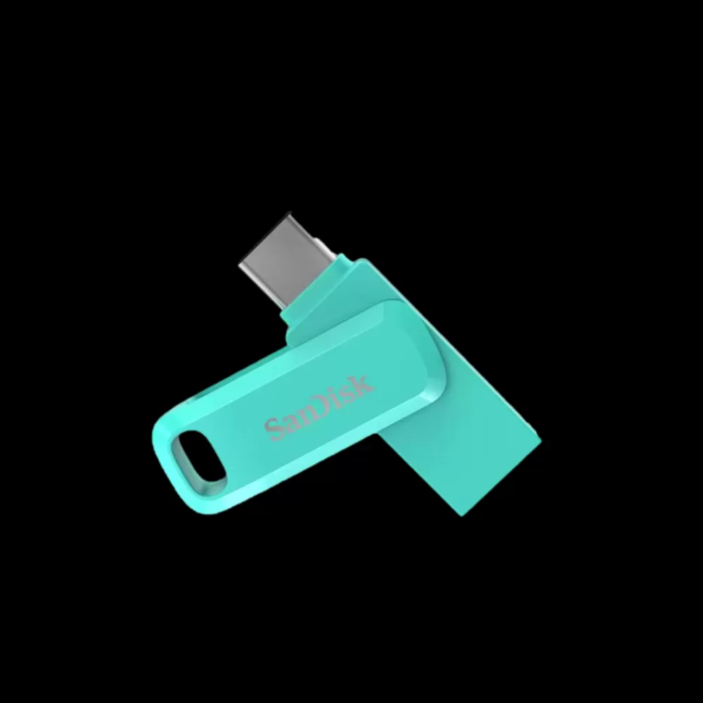 זיכרון נייד Ultra Dual Drive Go USB Type- C™ 64GB בצבע ירוק