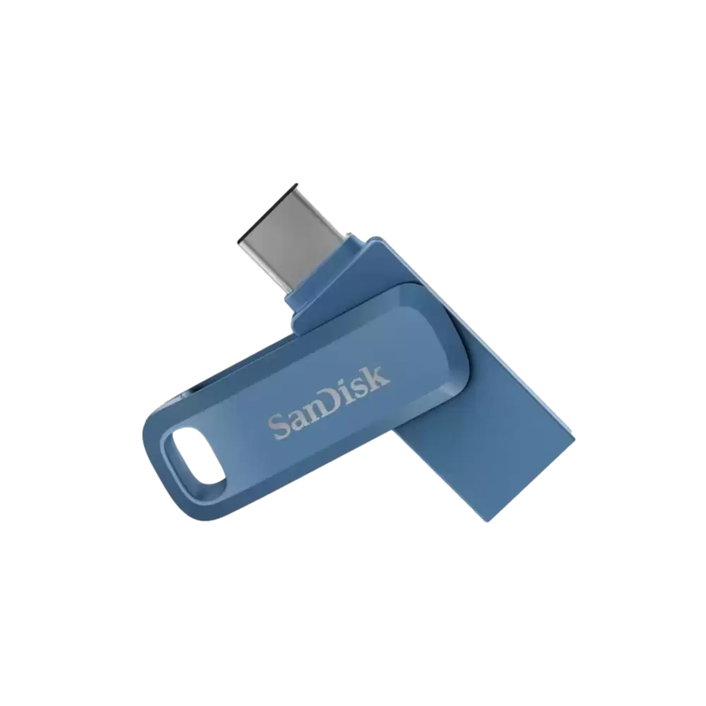 זיכרון נייד Ultra Dual Drive Go USB Type- C™ 128GB בצבע כחול תמונה 3