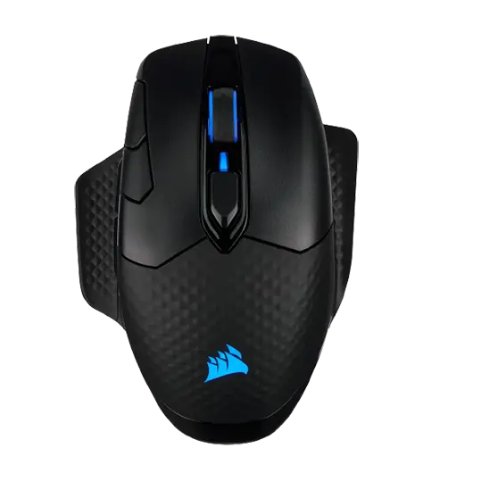 עכבר גיימינג אלחוטי Corsair DARK CORE RGB PRO Wireless שחור