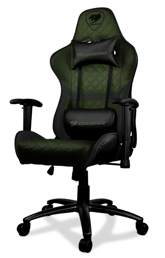 כסא גיימינג COUGAR Armor One X Green gaming chair ירוק תמונה 2