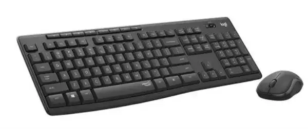 מקלדת ועכבר אלחוטיים Logitech MK295 Silent שחור תמונה 2