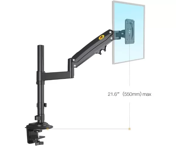 זרוע שולחנית דו מפרקית ארגונומית למסך מחשב עד "35 North Bayou H10 NB-H100 תמונה 3