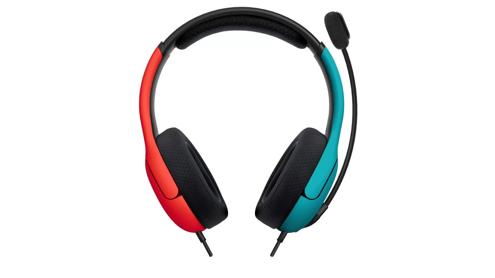 אוזניות גיימינג חוטיות LVL40 – כחול/אדום תמונה 4