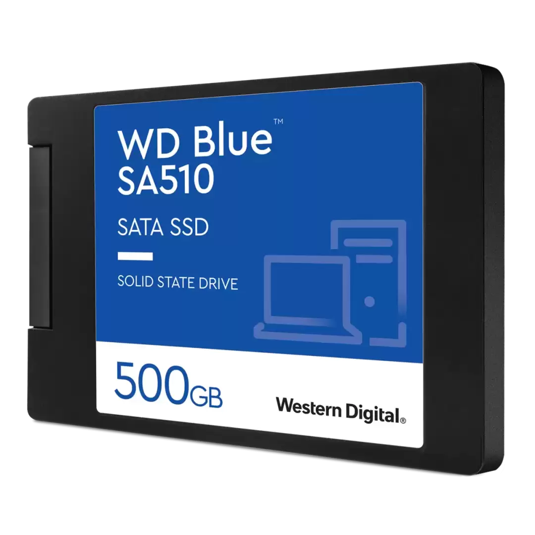 כונן פנימי BLUE SSD 500GB 2.5 מבית WESTERN DIGITAL תמונה 2