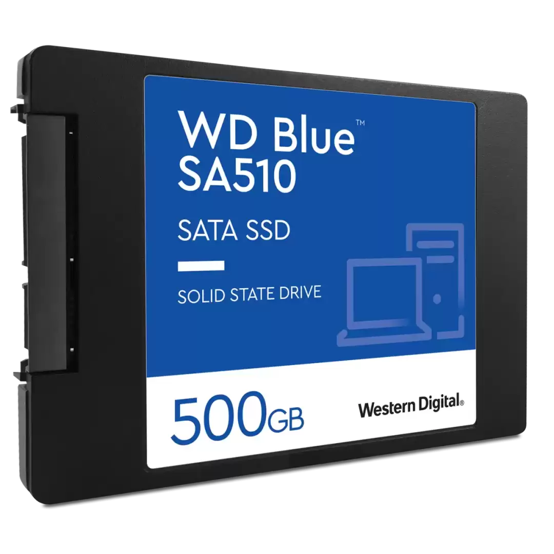 כונן פנימי BLUE SSD 500GB 2.5 מבית WESTERN DIGITAL תמונה 3