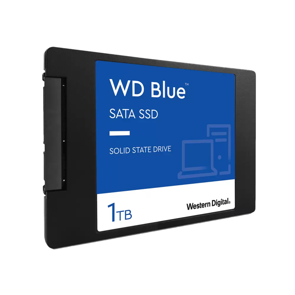 כונן פנימי BLUE SSD 1T 2.5 מבית WESTERN DIGITAL תמונה 2