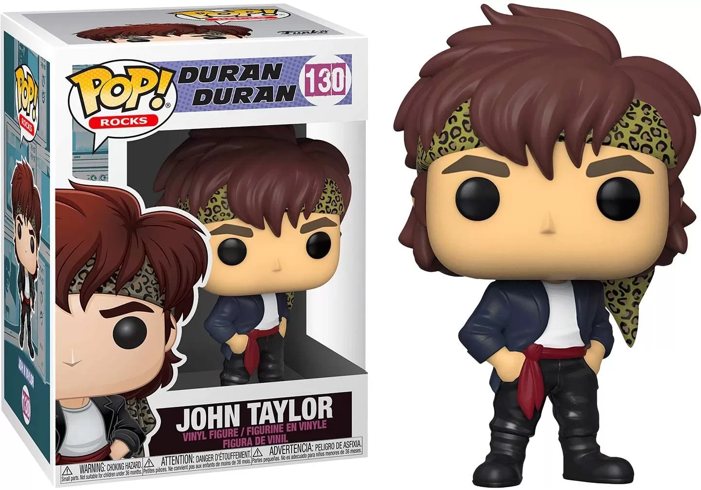 FUNKO POP! Rocks: Duran Duran John Taylor 130 תמונה 2