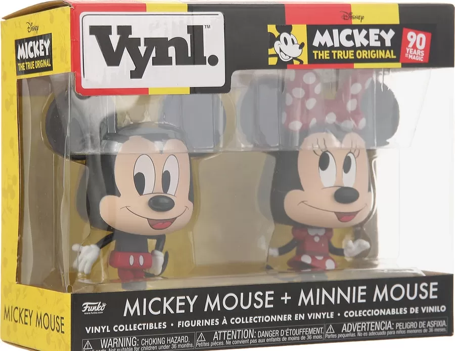 VYNL 4 2-Pack DISNEY Mickey & Minnie תמונה 2