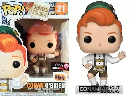 POP CONAN WITHOUT BORDERS CONAN OBRIEN 21 SPECIAL EDITION תמונה 2