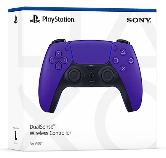 שלט אלחוטי PS5 DualSense Galactic Purple  Controller סגול תמונה 2