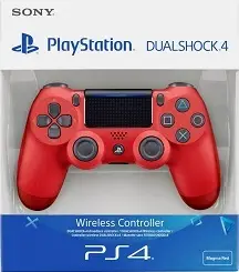 שלט לסוני אלחוטי PS4 DualShock 4  אדום תמונה 2
