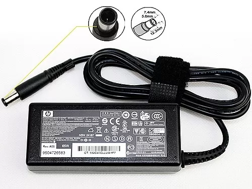 מטען למחשב נייד HP 18.5V 3.5A 65W 7.4-5.0MM 1020026501