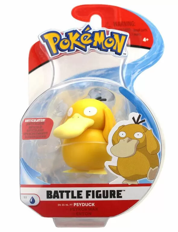 בובות פוקימון קטנה POKEMON BATTLE FIGURE PSYDUCK