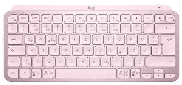 מקלדת מינימליסטית Logitech MX KEYS MINI ROSE