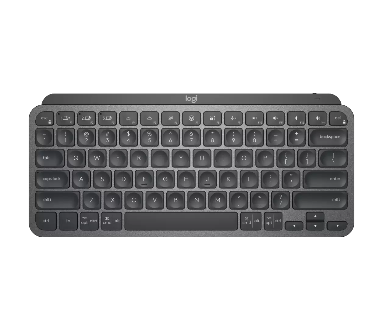 מקלדת מינימליסטית  Logitech MX KEYS MINI PALE GREY