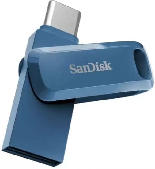 זיכרון נייד Ultra Dual Drive Go USB Type- C™ 64GB בצבע כחול