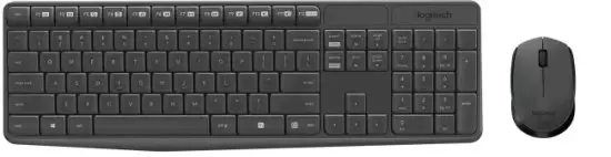 סט מקלדת ועכבר אלחוטיים Logitech MK235