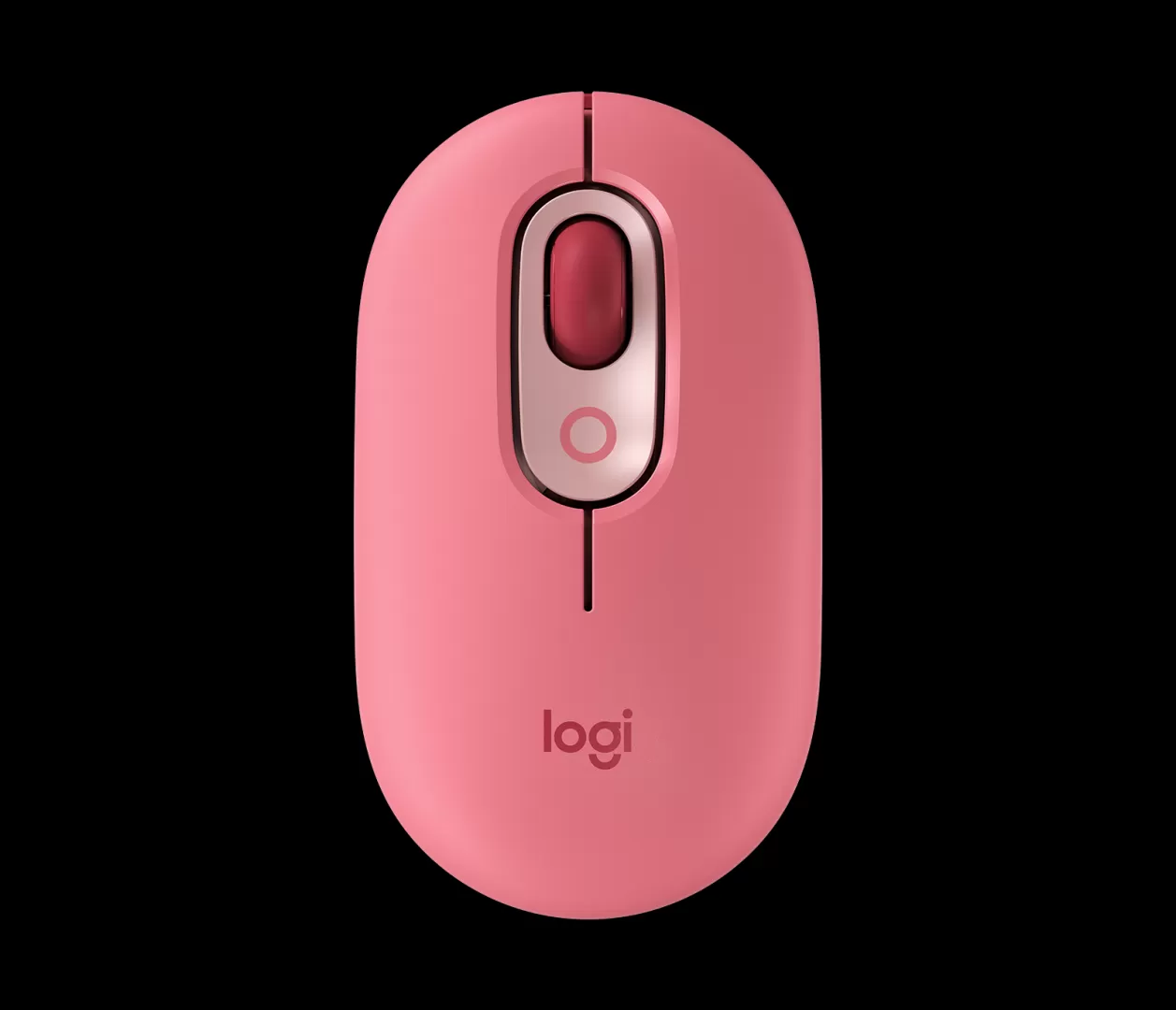 עכבר אלחוטי בצבע אדום ורוד LOGITECH POP Keys בלוטוס