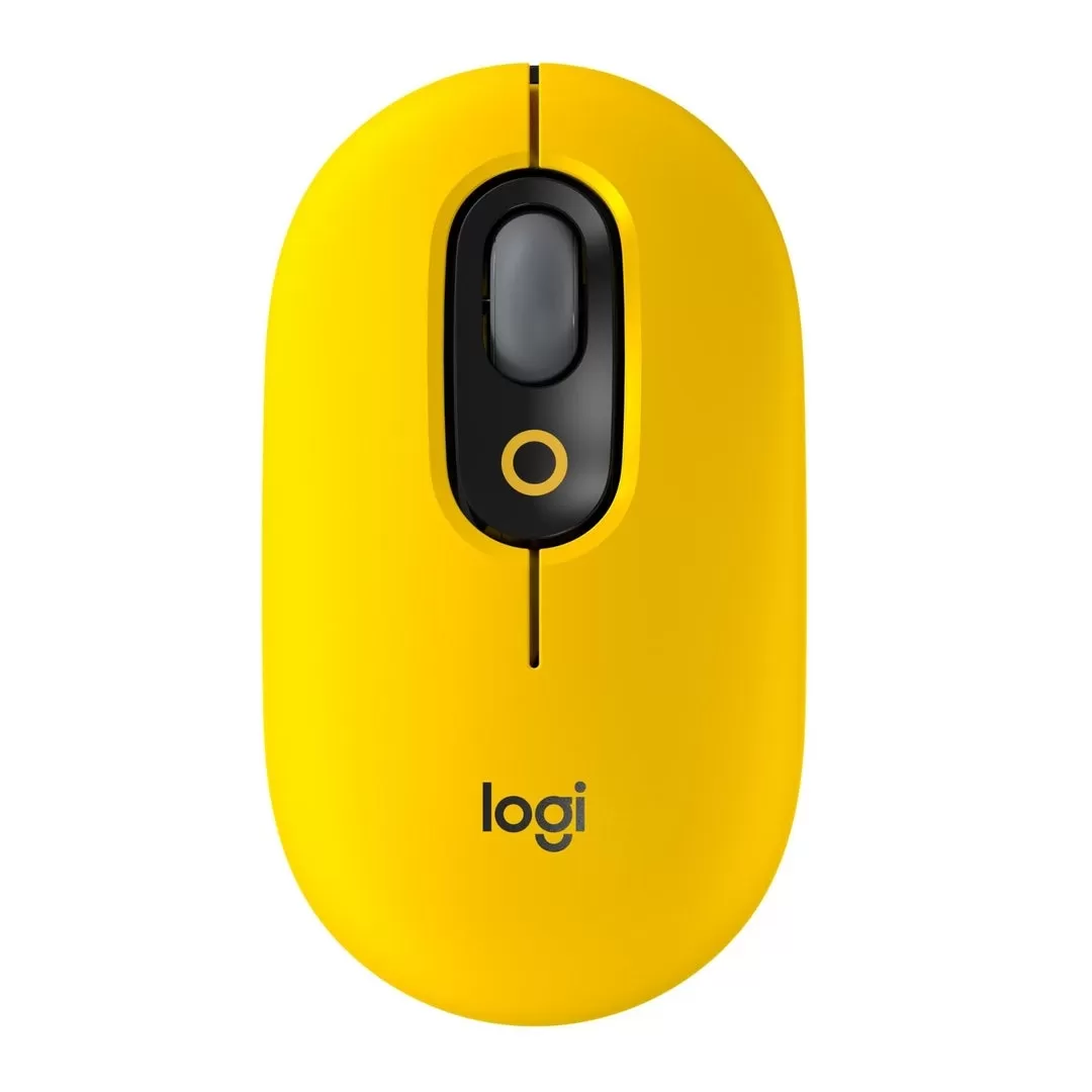 עכבר אלחוטי בצבע שחור צהוב LOGITECH POP Keys בלוטוס