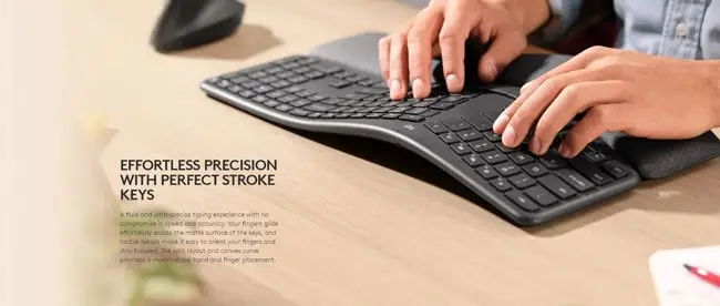 מקלדת אלחוטית ארגונומית LOGITECH ERGO K860 SPLIT תמונה 4