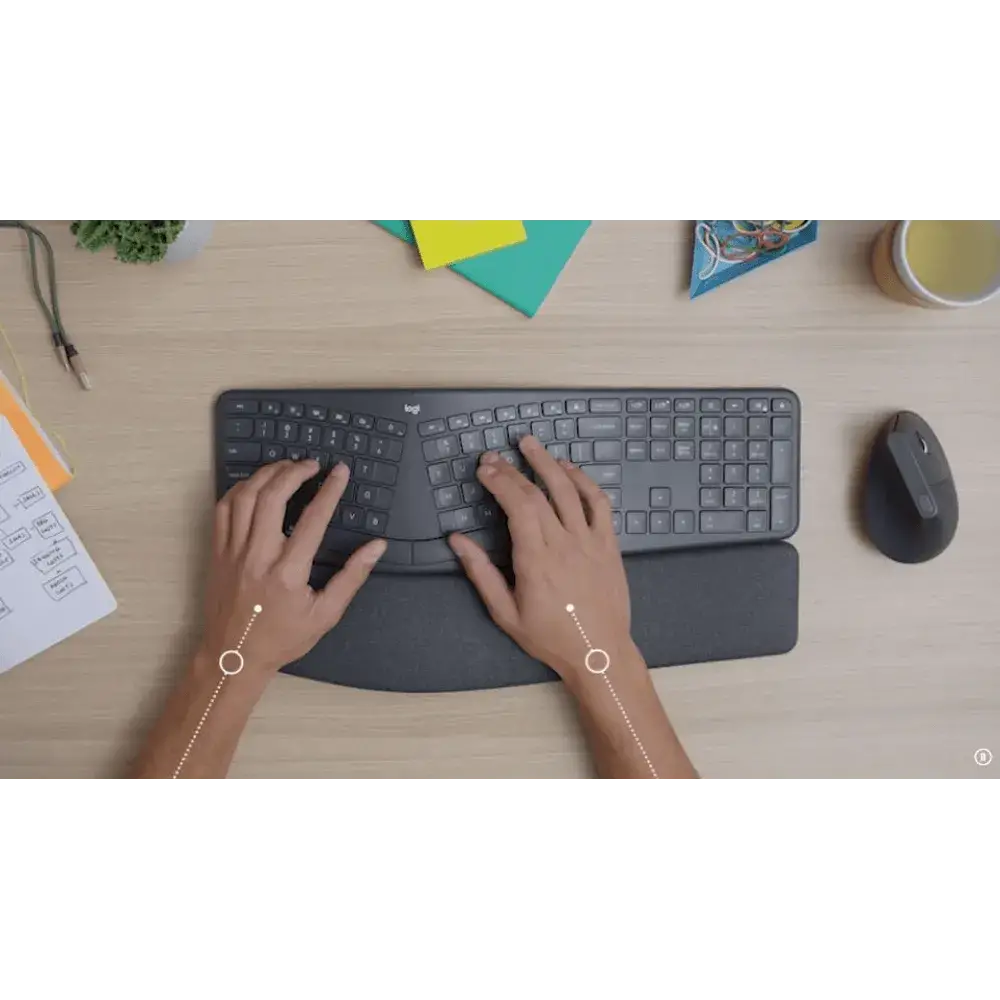מקלדת אלחוטית ארגונומית LOGITECH ERGO K860 SPLIT תמונה 5