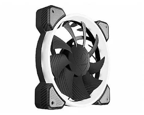 קירור למארז VORTEX FW 120 mm White LED Cooling Fan