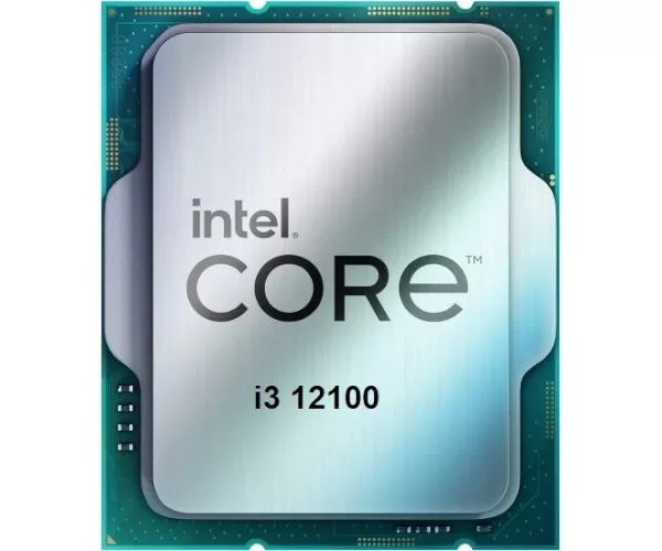 מעבד דור 12 Intel i3-12100 Tray no fan up to 4.3Ghz lga 1700