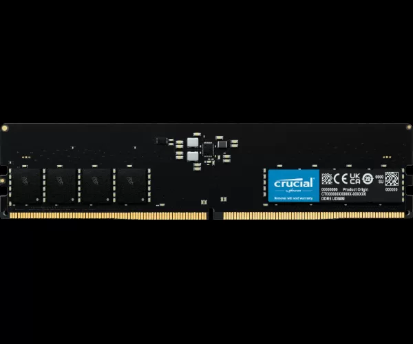 זכרון לנייח Crucial DDR5 16GB 4800MHZ CL40 1.1V