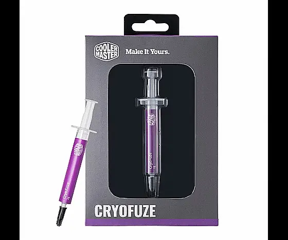 משחה טרמית במזרק Cooler Master CryoFuze Nano 0.7ML 14 W/M.K Gray תמונה 2