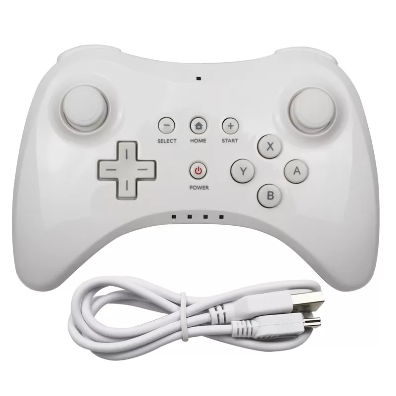 שלט אלחוטי Wii U pro Controller לבן