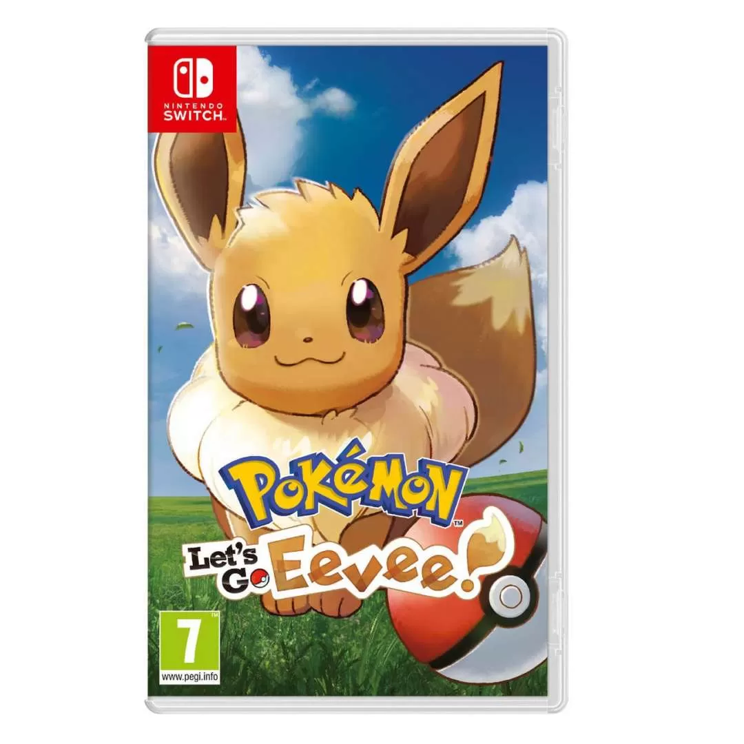 משחק Pokemon Let's Go Eevee Switch Nintendo