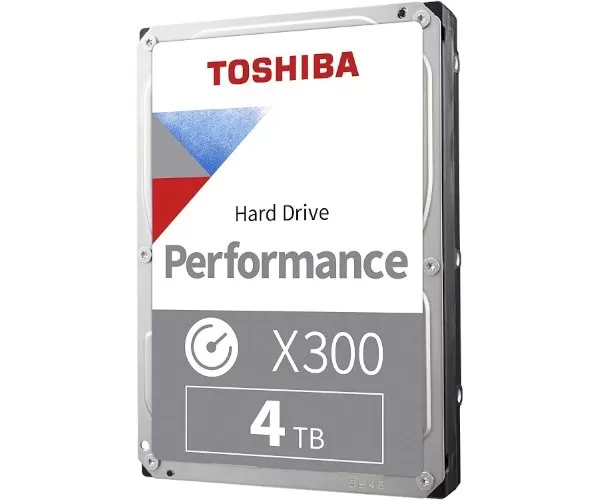 דיסק פנימי לנייח Toshiba X300 4TB 7200RPM 128MB Cache 3.5 Sata 3