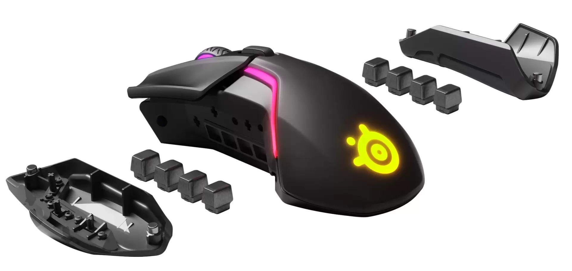 עכבר גיימינג אלחוטי SteelSeries Rival 650 שחור תמונה 3