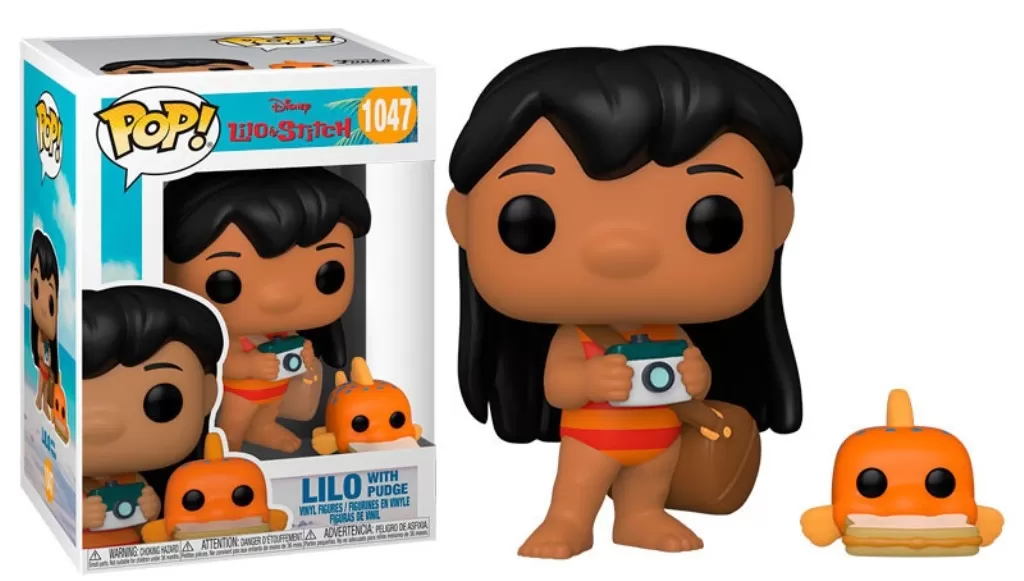 FUNKO POP LILO AND STICH - LILO WITH PUDGE 1047