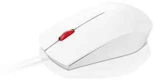 עכבר לבן Lenovo Essential USB Mouse לבן 4Y50T44377