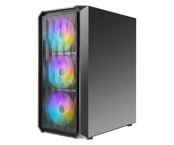 מארז Antec NX292 Mid Tower 3X120MM RGB SIDE GLASS תמונה 2