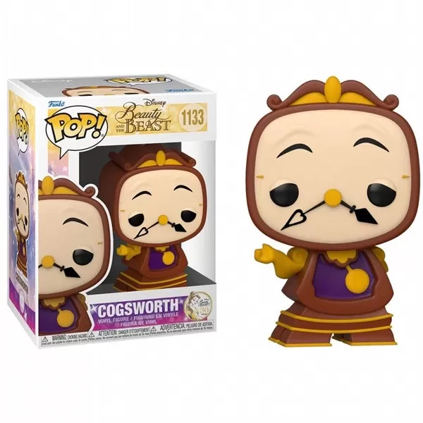 Funko Pop! Disney: Beauty and the Beast – Cogsworth 1133