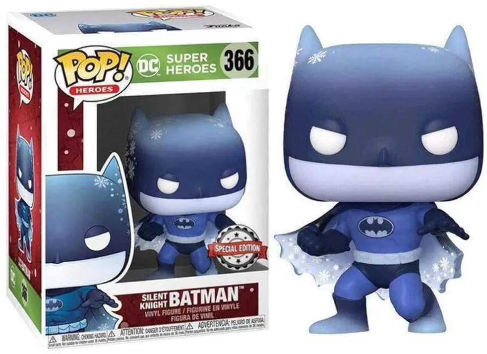 Funko Pop! Heroes: Dc Holiday Super Heroes Silent Knight Batman Special Edition 366