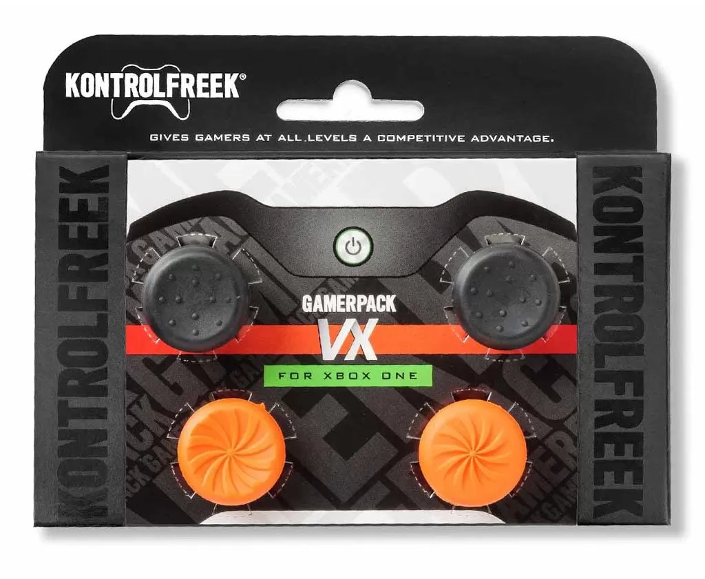 מארז כפול מתאם ארגונומי לשלט Kontrol Freek VX Xbox שחור וכתום