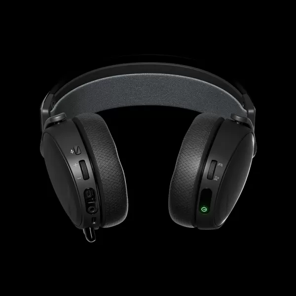 אוזניות ‏אלחוטיות SteelSeries Arctis 7 Plus שחור תמונה 5