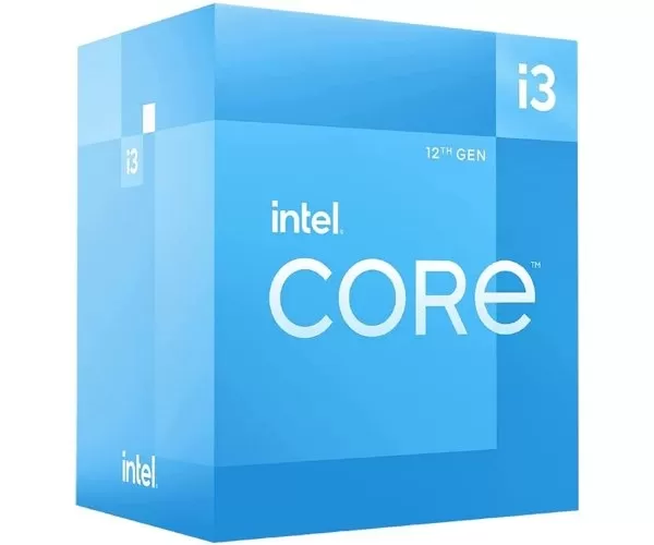 מעבד דור 12 Intel i3-12100 Box with Fan up to 4.3Ghz lga 1700