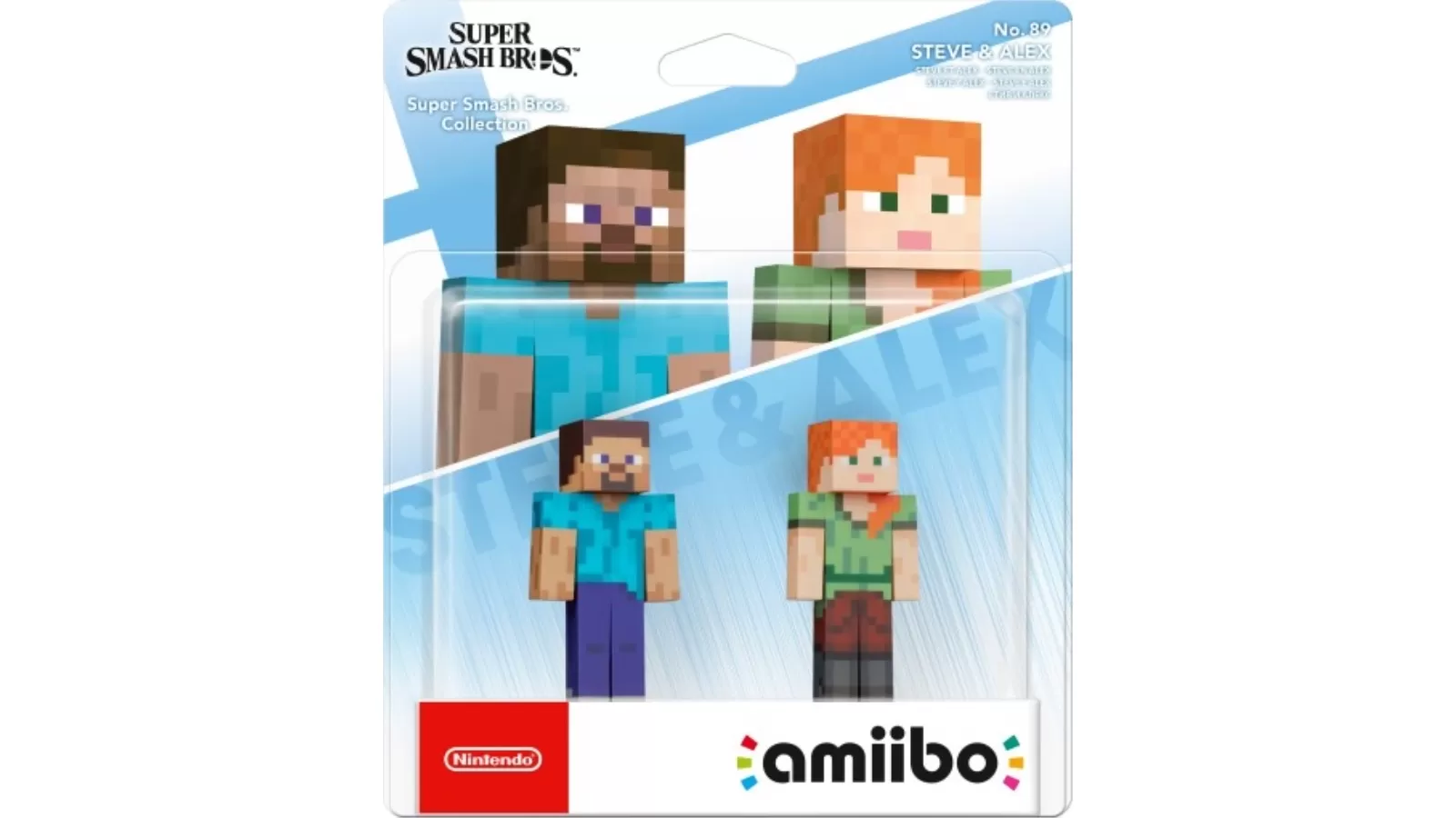 אמיבו Minecraft Alex & Steve (סדרת Super Smash Bros.) AMIIBO