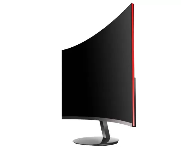 מסך קעור SOLID  27" CURVED FRAMELESS SPEAKERS 75Hz VA תמונה 2