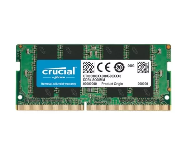זיכרון לנייד CRUCIAL 8GB 2666Mhz DDR4 CL19 SODIMM